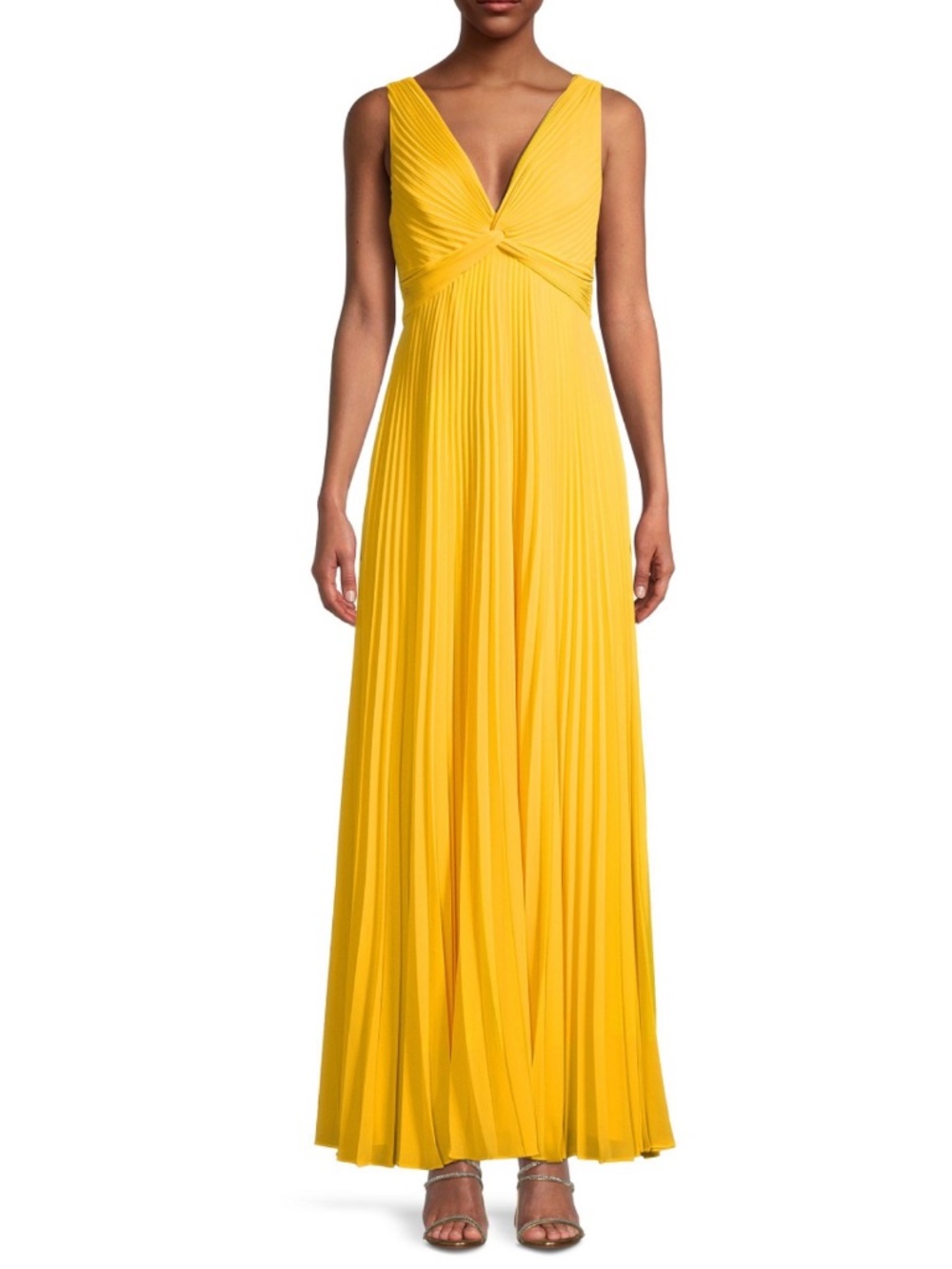 Emanuel Ungaro Yellow Kinsley Dress Maxi